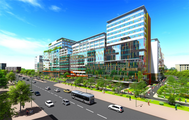 3 khối nhà mới của Bệnh viện Nhi Đồng 1 sẽ hoàn thành vào cuối năm 2021.
