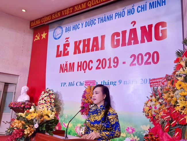 Bộ trưởng Nguyễn Thị Kim Tiến phát biểu tại buổi lễ.

