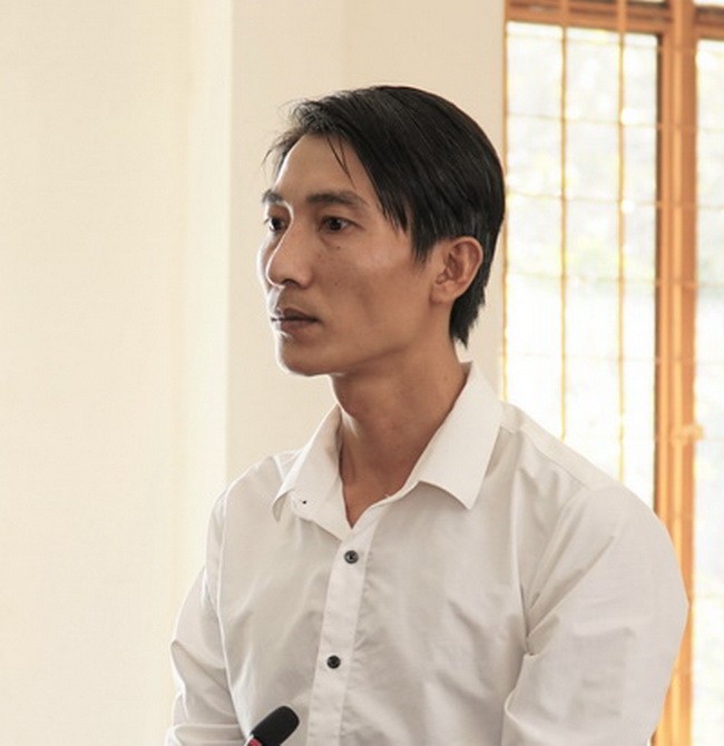 Bị cáo Phạm Chí Linh bị HĐXX  tuyên án 3 tháng tù giam. (Ảnh: Báo Tây Ninh)