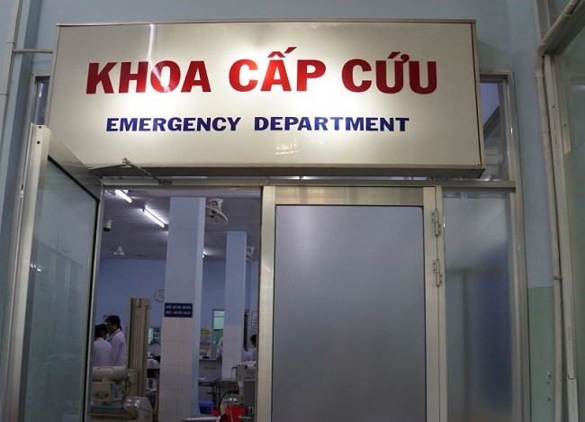 Khoa cấp cứu Bệnh viện Nhi đồng 1 TP.HCM (Ảnh: IT).