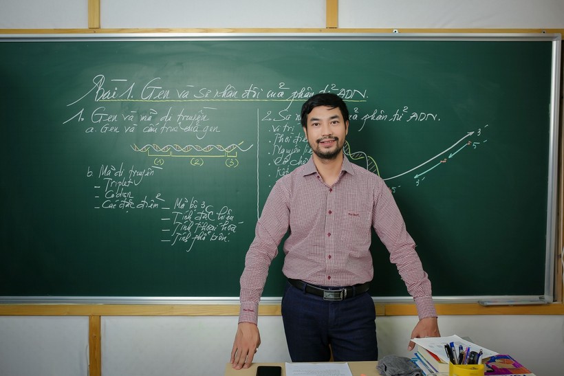 Thầy Nguyễn Thành Công, giáo viên Sinh học tại Hệ thống Giáo dục HOCMAI.