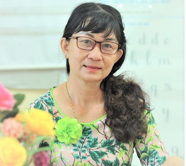 NGND Huỳnh Thị Phương Thảo, giáo viên Trường Tiểu học Việt Lâm, huyện Châu Thành, Long An (Ảnh: NVCC)