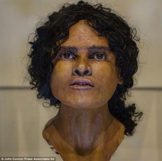 Bằng phương pháp 3D, các nhà nghiên cứu đã tái tạo lại khuôn mặt của người phụ nữ này