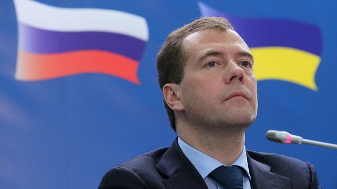 Thủ tướng Nga Dmitry Medvedev - Ảnh: RIA Novosti