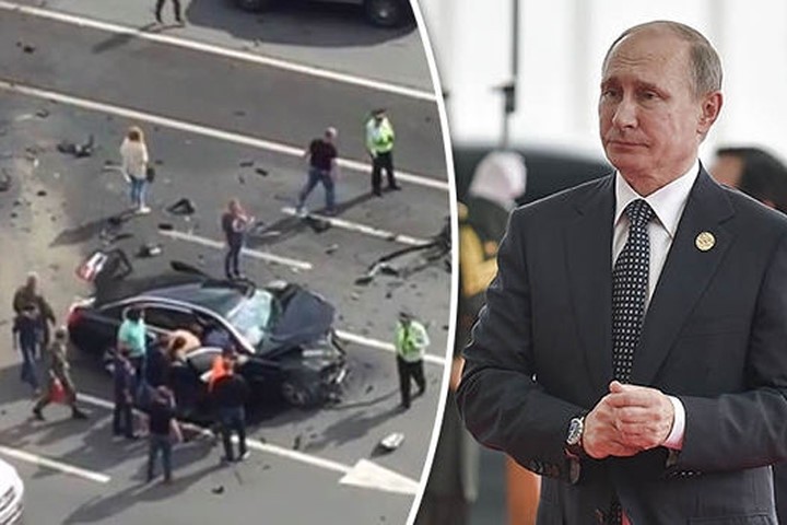 Rộ tin đồn ám sát trong vụ siêu xe của ông Putin bị đâm