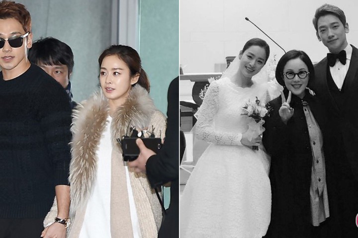 Khác người, vợ chồng Kim Tae Hee - Bi Rain kết hôn xong mới chụp ảnh cưới