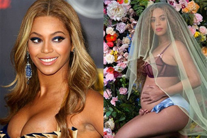 Beyonce mang bầu song thai