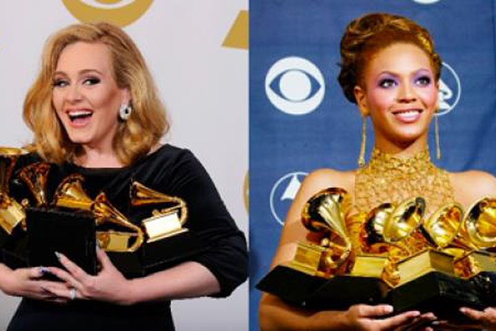 Giải Grammy 2017 - Adele không còn vị trí độc tôn!