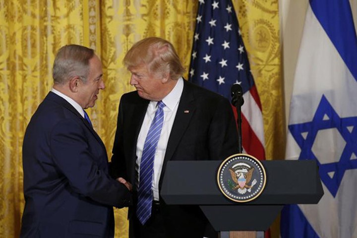 Ông Trump né tránh cam kết thành lập nhà nước Palestine