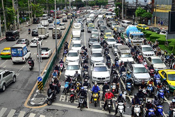 Bangkok vượt qua Mexico City thành đô thị kẹt xe nhất thế giới
