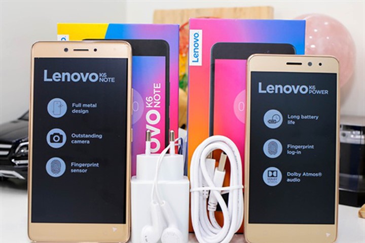 Bộ đôi smartphone pin khủng của Lenovo mới xuất hiện tại Việt Nam