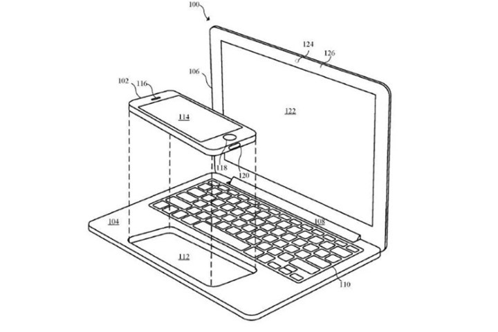 Bằng sáng chế của Apple hé lộ một mẫu Laptop Phone