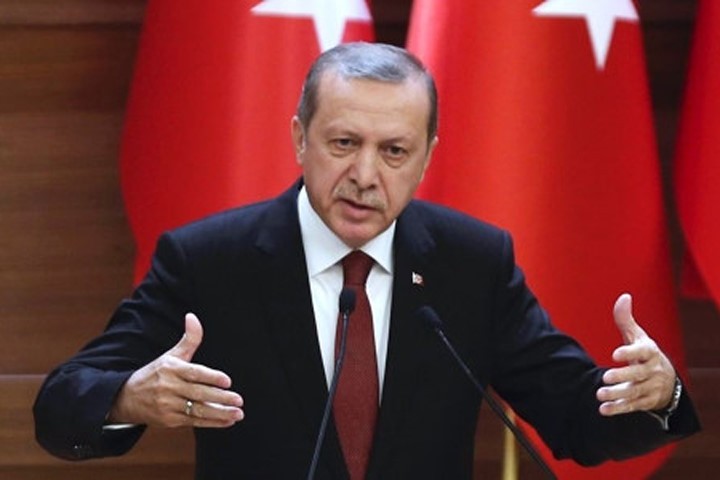 Tổng thống Thổ Nhĩ Kỳ Erdogan. Ảnh: Reuters

