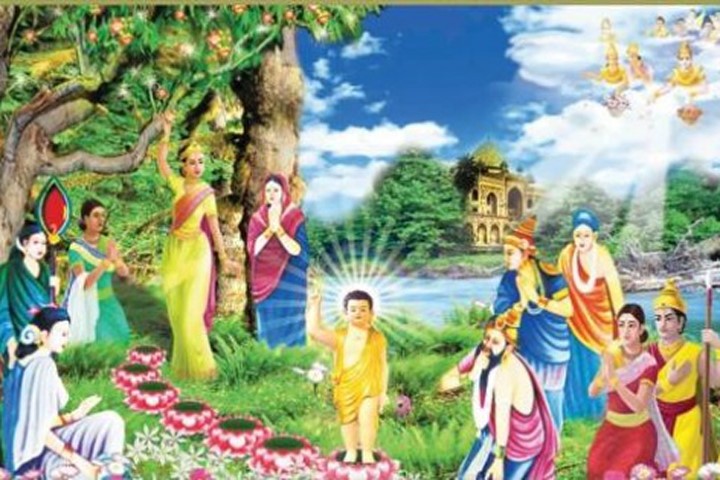 Ngày lễ Phật Đản được tổ chức vào ngày rằm tháng 4 âm lịch hằng năm

