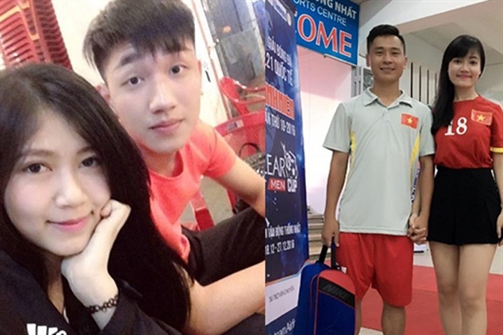 Bạn gái xinh xắn của ba chàng hot boy U20 Việt Nam