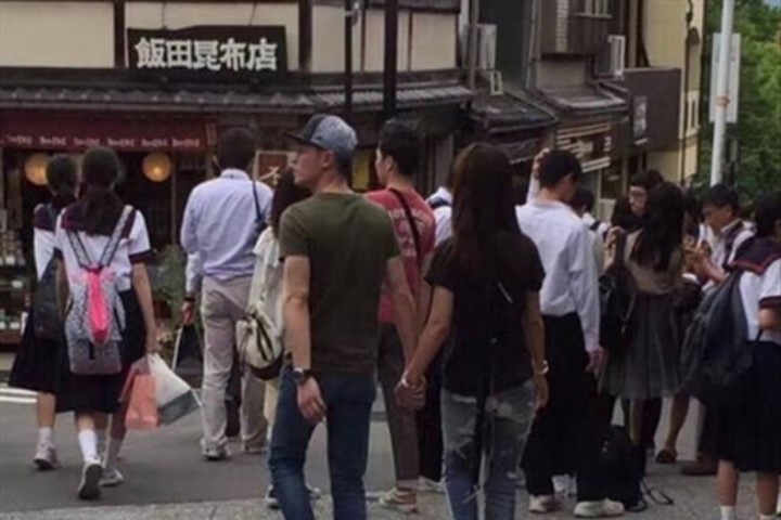 Lâm Tâm Như và Hoắc Kiến Hoa đi "tuần trăng mật" tại Nhật Bản