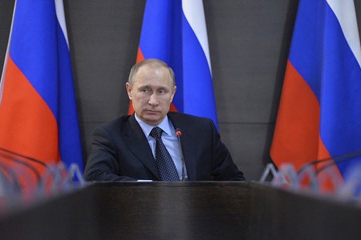 Tổng thống Nga Vladimir Putin. Ảnh:Reuters.