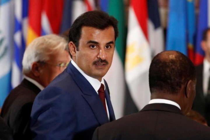 Tiểu vương Tamim bin Hamad al-Thani, người trị vì Qatar, tại trụ ở Liên hiệp quốc ở New York, Mỹ, tháng 9/2016 - Ảnh: Reuters.

