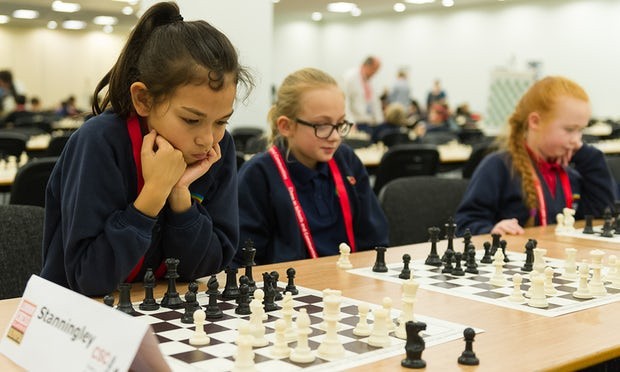 Số trường học ở Anh đưa cờ vua vào giảng dạy đang tăng lên