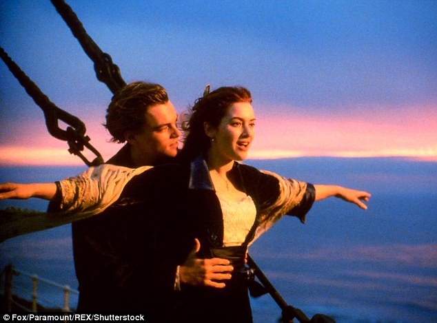 Một cảnh trong phim Titanic