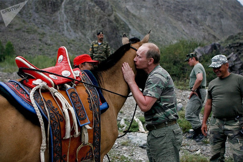 Tổng thống Putin đi nghỉ ở Cộng hòa Tyva