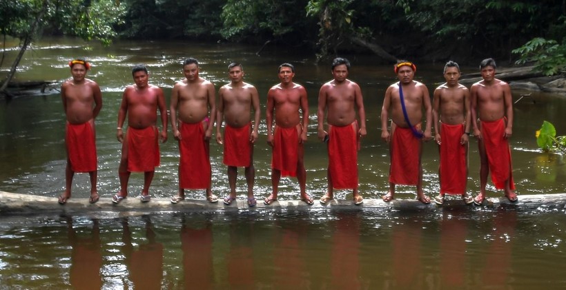 Những người đàn ông của bộ lạc Waiapi