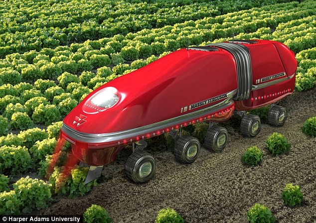 Dự đoán robot thu hoạch nông sản sẽ có mặt vào năm 2020