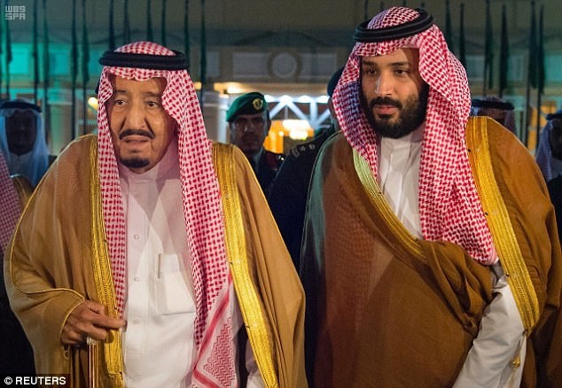 Vua Salman và hoàng tử nối ngôi Mohammed bin Salman