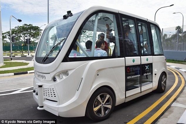 Xe buýt tự lái sẽ được triển khai rộng rãi ở Singapore từ năm 2022