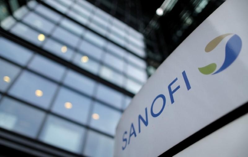 Logo của công ty thuốc Sanofi