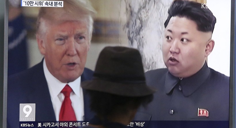 Tổng thống Mỹ Donald Trump và Lãnh đạo Triều Tiên Kim Jong un