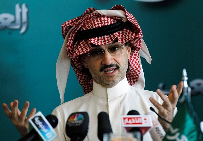 Tỷ phú Al-Waleed 62 tuổi với khoản tài sản 18 tỉ USD