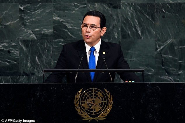 Tổng thống Guatemala Jimmy Morales