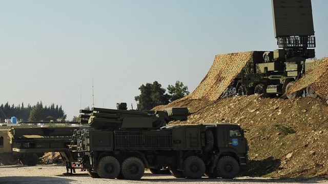Hệ thống Pantsir-S1 tại căn cứ không quân Khmeimim