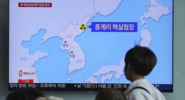 Bản đồ Triều Tiên trên truyền hình