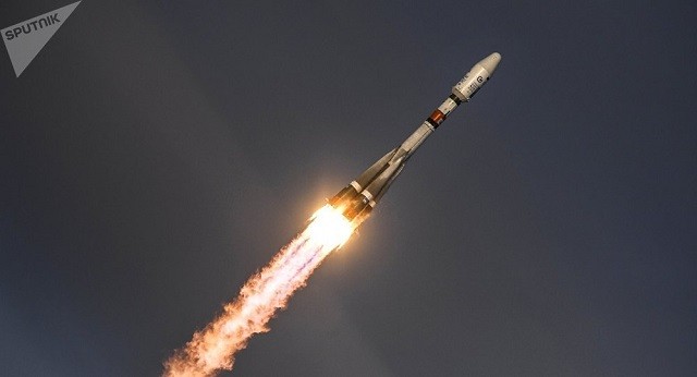 Nga đã phóng tên lửa đẩy Soyuz-2.1b từ trung tâm vũ trụ Plestsk 