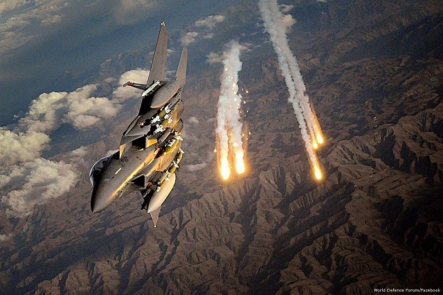 Hình minh họa: Máy bay Mỹ không kích ở Somali