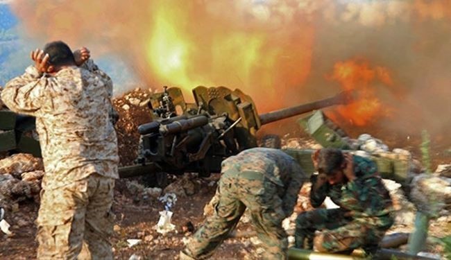 Quân đội Syria tấn công khủng bố