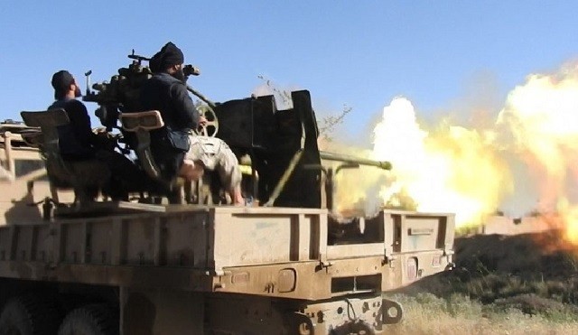 IS tấn công quân đội Syria