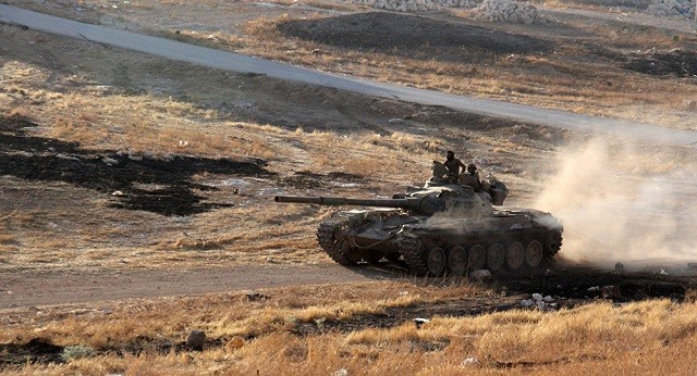 Xe tăng của phiến quân tại Syria