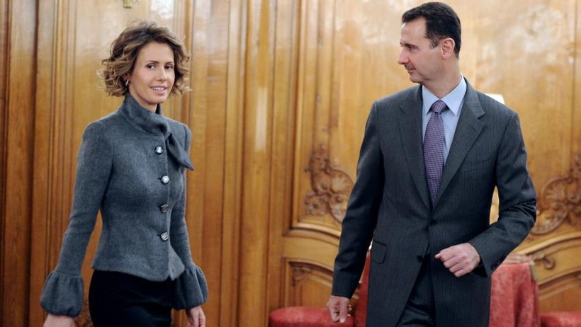 Vợ chồng Tổng thống Assad