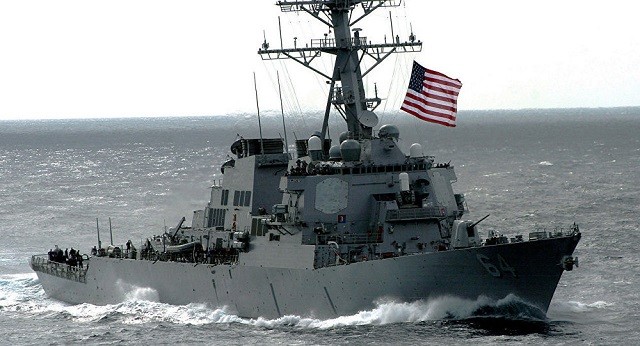 Tàu khu trục mang tên lửa dẫn đường USS Carney của Mỹ
