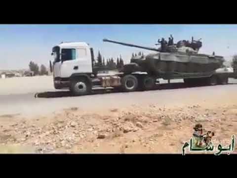 Syria: Khí tài của lực lượng Tiger rầm rập hướng về Idlib