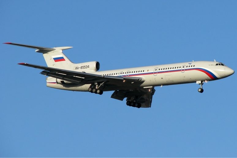 Một chiếc Tu-154M của Nga