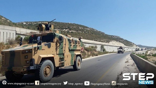 Đoàn xe của quân đội Thổ Nhĩ Kỳ tiến vào Syria