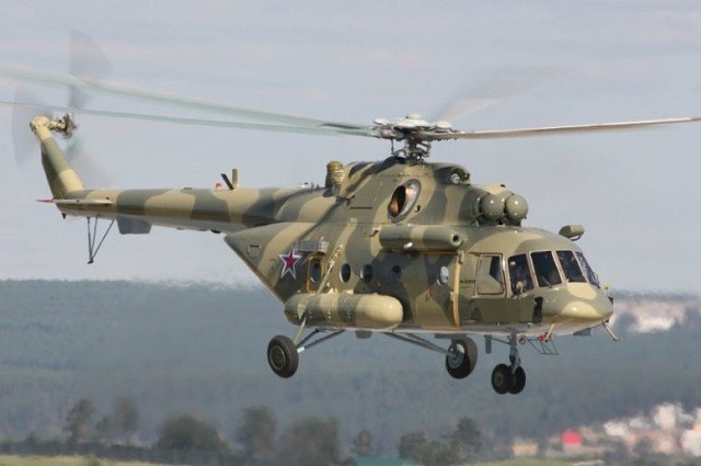 Một chiếc trực thăng Mi-8 của Nga
