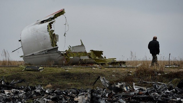 Hiện trường máy bay MH17 rơi