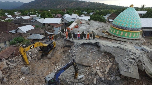Một trận động đất ở Indonesia ngày 18/8