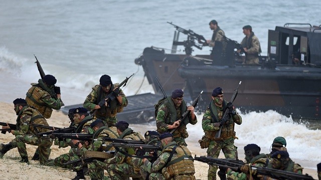 Binh lính Bồ Đào Nha tham gia một cuộc tập trận của NATO