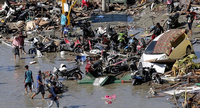 Động đất và sóng thần ở Indonesia đã để lại hậu quả khủng khiếp